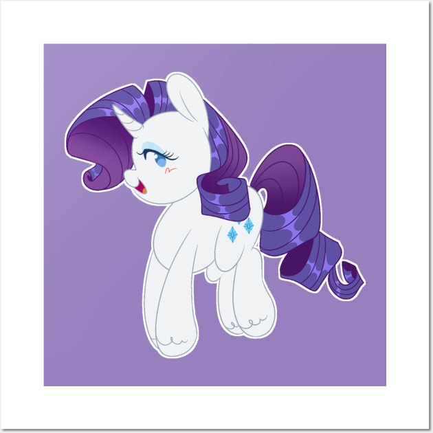 MLP: Rarity Wall Art by Nullkunst